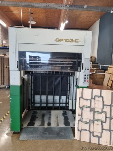 Automatska mašina za udaranje Bobst Autoplatine SP103E