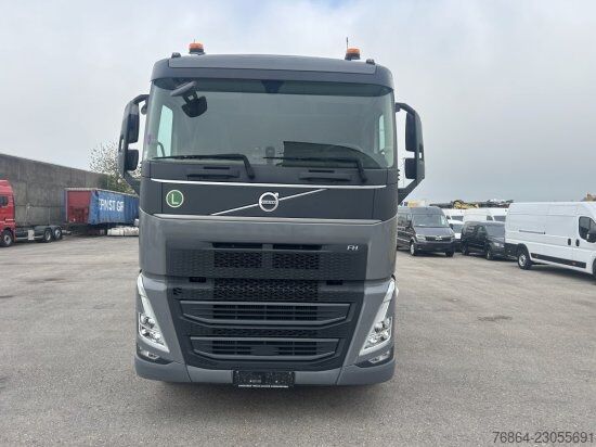 Driezijdige kipper VOLVO FH 500 6X4 3-SEITEN KIPPER KRAN  MFCT HAMA KIPPER, PALFINGER PK 22000 RETARDER