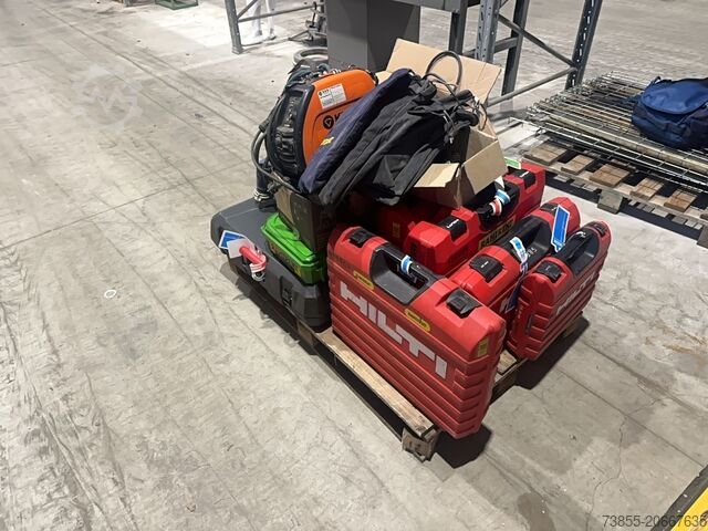 Pequenos equipamentos Pallet 25-Piece Contractor Power Tools - Cutting and Drilling Tools