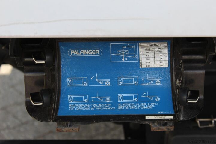 Fourgon tôlé Mercedes-Benz Atego  816 Koffer 6m  Luftfederung   Ladebordwand