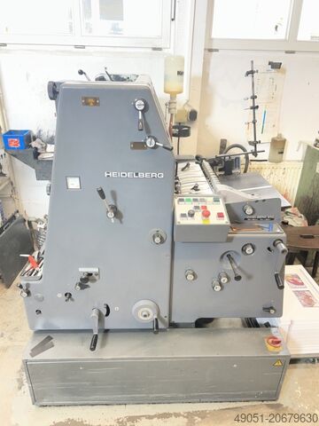 1 Kleuren / afdrukeenheden HEIDELBERG GTO 52 +Version