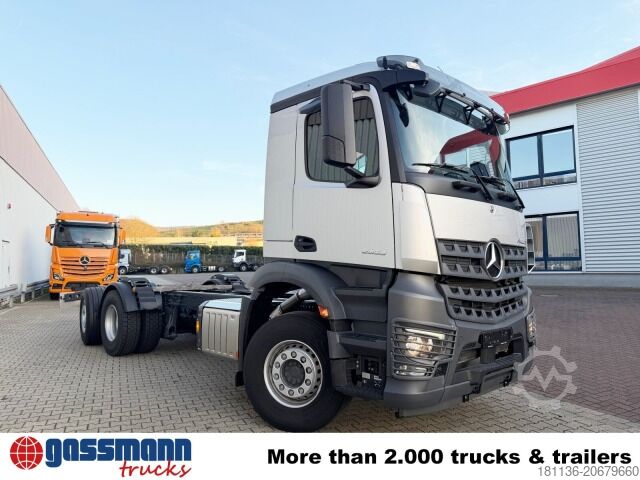 LKW-Fahrgestell Mercedes-Benz Arocs 2553 L 6x2, Lenk-/Liftachse, Navi,