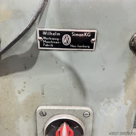 Turning Tool Grinding Machine WILHELM SIMON Stähleschleifmaschine