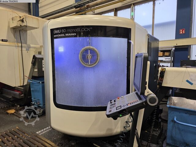 Milling machining centers - universal DMG DMU 60 monoBlock