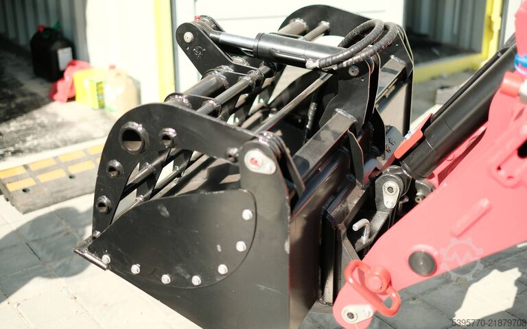 ön yükleyici Mini skid steer Grapple Bucket