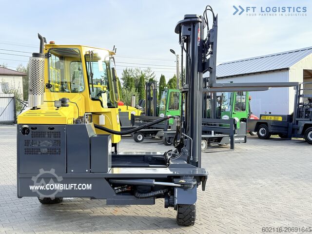 Wózek widłowy czterokierunkowy Combilift C5000XL GAS TRIPLEX 6000 EXTENDABLE FORK