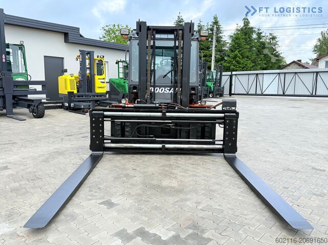 Wózek widłowy czterokołowy DOOSAN 70 / DUPLEX / FORK 2500MM / POSITIONER