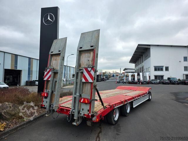 Tieflader Fliegl DTS 300 Rampen BPW auf 3.000mm verbreiterbar