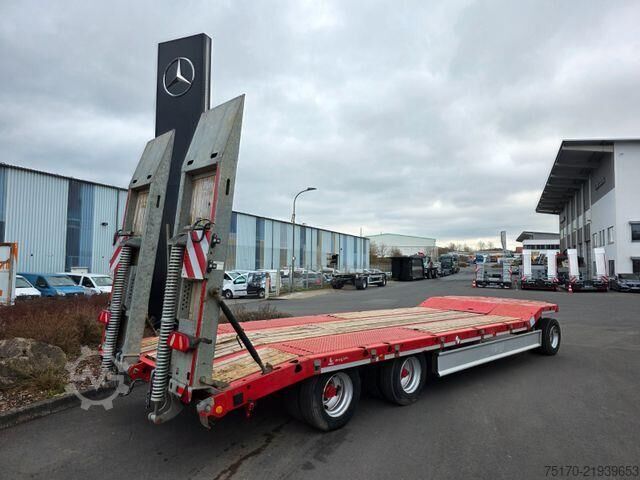 Tieflader Fliegl DTS 300 Rampen BPW auf 3.000mm verbreiterbar