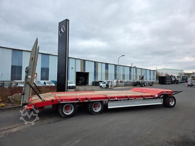 Tieflader Fliegl DTS 300 Rampen BPW auf 3.000mm verbreiterbar