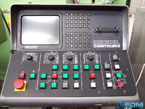 Alatnici glodalica - Universal DECKEL FP 2 A