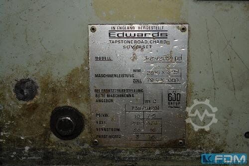 Placa de forfecare - mecanice EDWARDS 3.25 / 2000 DD