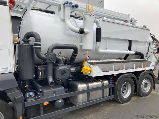 Vacuum tank truck MERCEDES-BENZ AROCS 2546 6x2 / Sauger KRÜGER SSP 14-1 AK