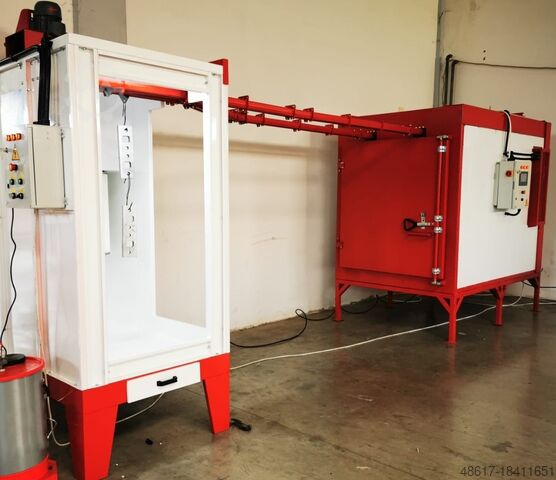 Práškovací linka na automobilové disky kol VOGAMAKINA VMJANT