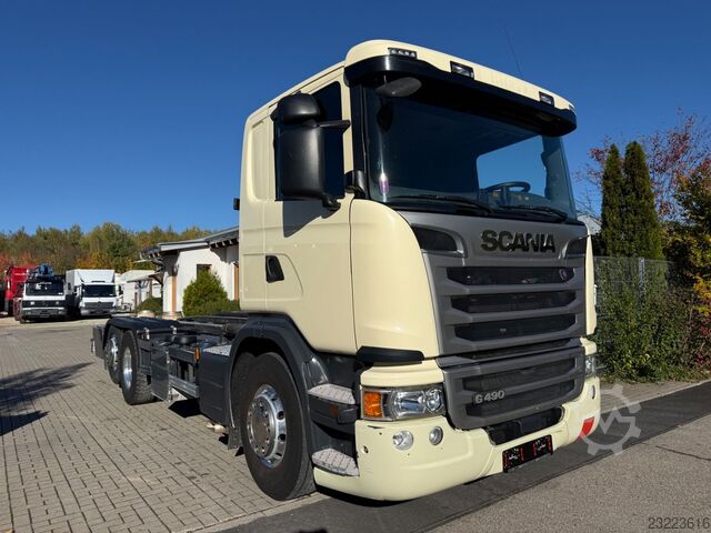 Kamyon şasisi SCANIA G490 6X2*4 Fahrgestell/LENKACHSE/Retarder