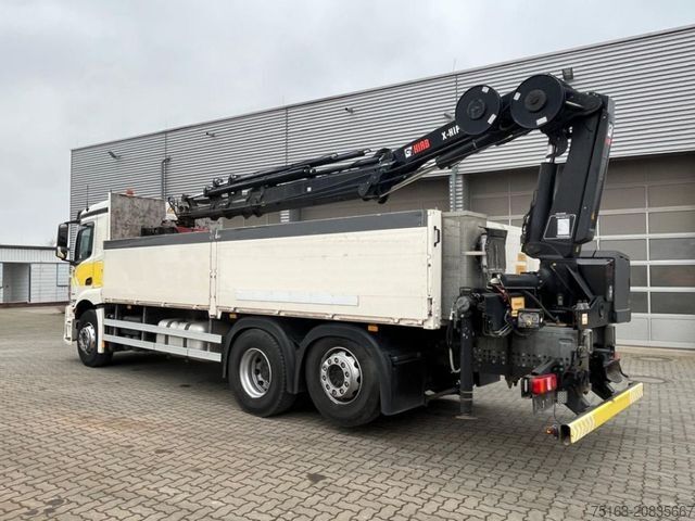 Truck mounted crane MERCEDES-BENZ Antos 2540 L 6x2 Pritsche Heckkran 5xhydr, faltb