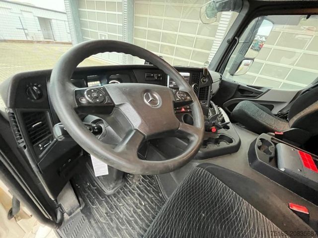 Flatbed truck MERCEDES-BENZ Antos 2540 L 6x2 Pritsche Heckkran 5xhydr, faltb