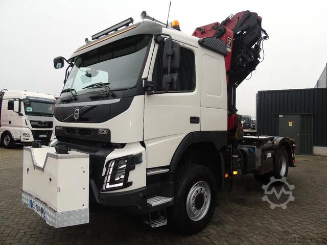 Tracteur standard Volvo FMX 500 + 4x4 + HMF 4020 4x + JIB 4x 30 METER +...