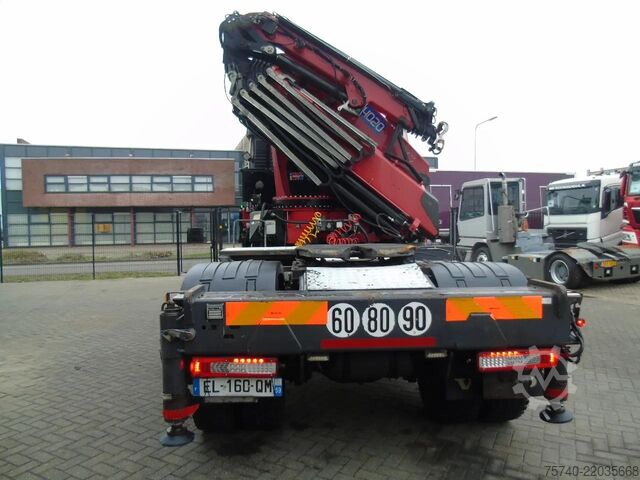 Tracteur standard Volvo FMX 500 + 4x4 + HMF 4020 4x + JIB 4x 30 METER +...