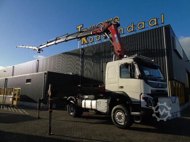 Tracteur standard Volvo FMX 500 + 4x4 + HMF 4020 4x + JIB 4x 30 METER +...