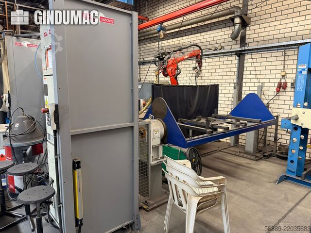 PANASONIC TA-1800 robot kaynak hücresi PANASONIC TA-1800 robot welding cell