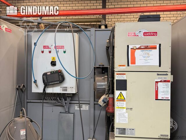 PANASONIC TA-1800 robot kaynak hücresi PANASONIC TA-1800 robot welding cell