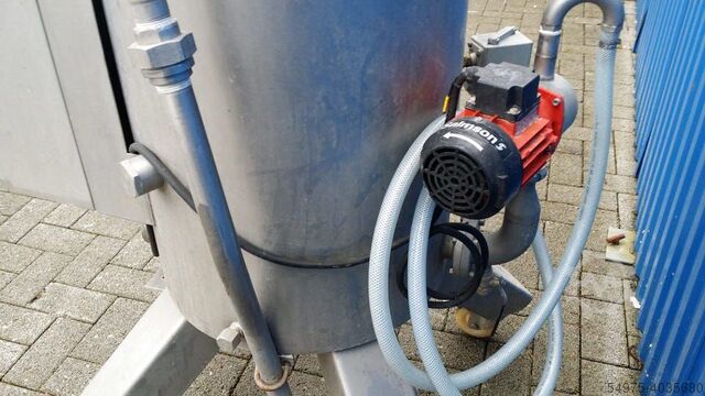 Rolling container roestvrijstaal container boiler 10345