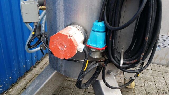 Rolling container roestvrijstaal container boiler 10345