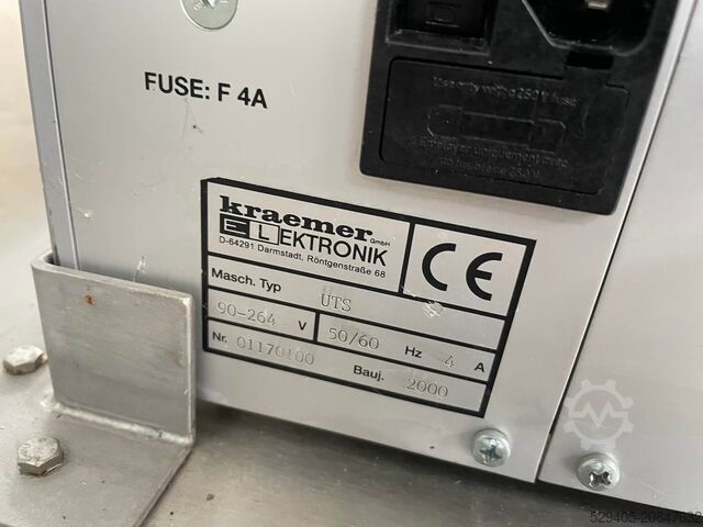 Kraemer UTS 4.1 – Automatic tablet testing systems Kraemer Elektronik UTS 4.1
