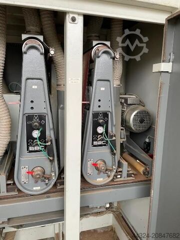 Ponceuse calibreuse double face (dessus-dessous) SAC 4R 300