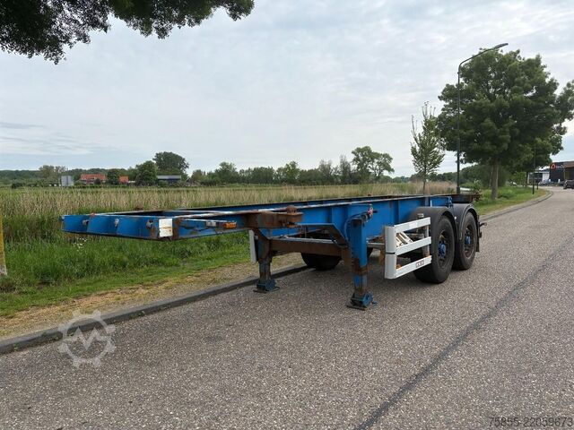 Containertransport Renders ROC 12.18 C20 20 FT Chassis / BPW Axles / Discb...
