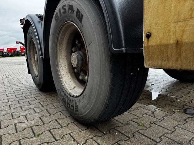 Transport kontenerowy Krone 2-assig 20FT chassis, BPW + trommel, luchtverin...