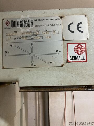 Centrum obróbcze CNC BUSELLATO S.MASTER H150