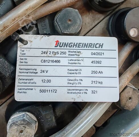 Palleløftere Jungheinrich ERD 120 1.6m/ 2021y/ 1874mh