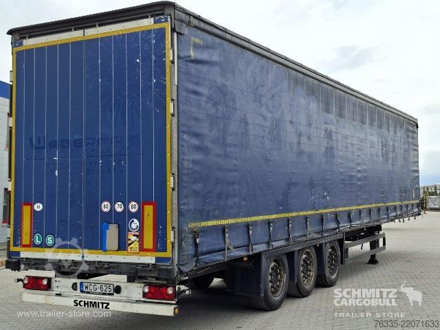 Ανοιχτό ημιρυμουλκούμενο με μουσαμά Schmitz Cargobull Curtainsider Mega
