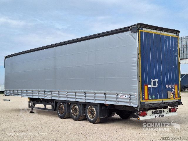 Ανοιχτό ημιρυμουλκούμενο με μουσαμά Schmitz Cargobull Curtainsider Mega