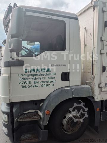 Φορτηγό μεταφοράς ζώων MAN TGM 15.290 / Menke / load 7750kg / E5