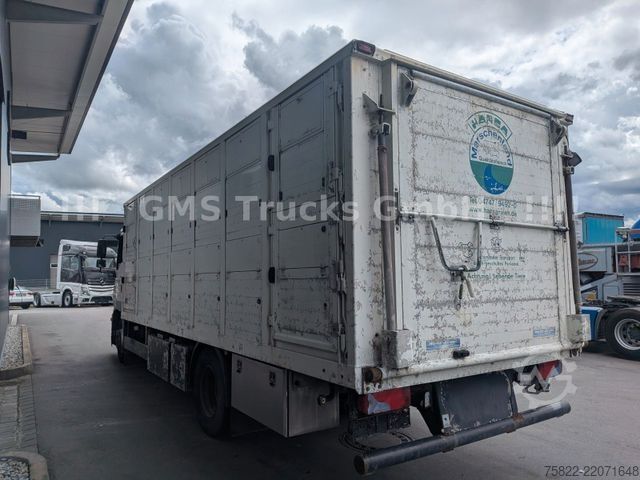 Φορτηγό μεταφοράς ζώων MAN TGM 15.290 / Menke / load 7750kg / E5