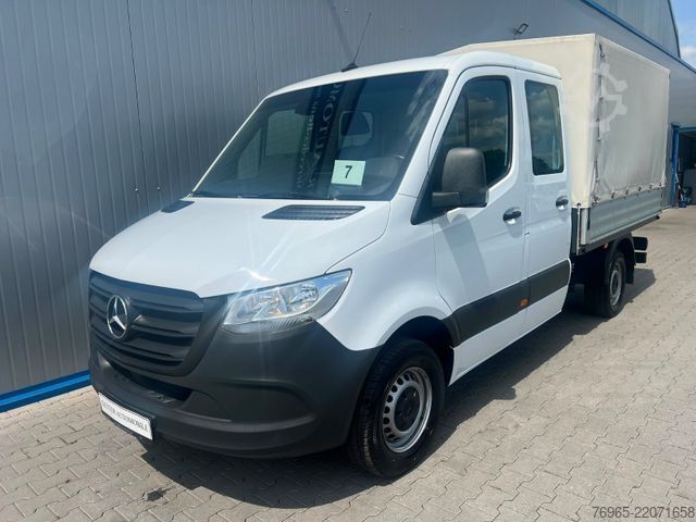 Dubă pick-up MERCEDES-BENZ Sprinter 316 DOKA LANG PRITSCHE PLANE 6-SITZ AHK