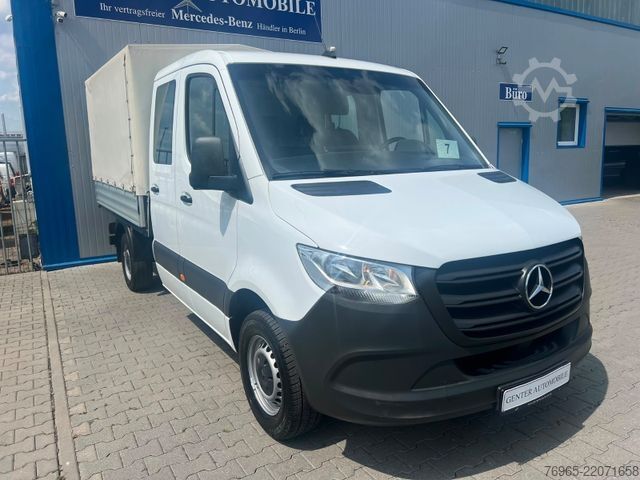 Dubă pick-up MERCEDES-BENZ Sprinter 316 DOKA LANG PRITSCHE PLANE 6-SITZ AHK