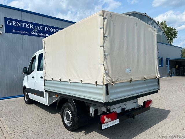 Dubă pick-up MERCEDES-BENZ Sprinter 316 DOKA LANG PRITSCHE PLANE 6-SITZ AHK