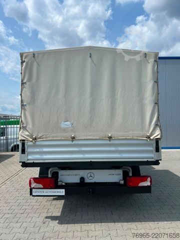 Dubă pick-up MERCEDES-BENZ Sprinter 316 DOKA LANG PRITSCHE PLANE 6-SITZ AHK