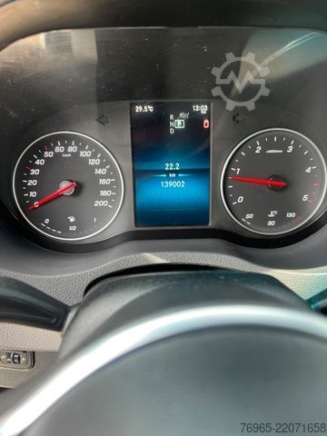 Dubă pick-up MERCEDES-BENZ Sprinter 316 DOKA LANG PRITSCHE PLANE 6-SITZ AHK