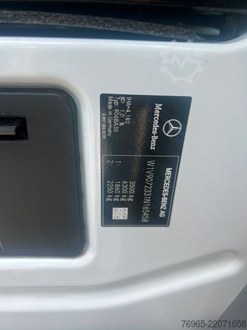 Dubă pick-up MERCEDES-BENZ Sprinter 316 DOKA LANG PRITSCHE PLANE 6-SITZ AHK