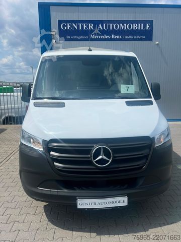 Furgon cu prelată laterală MERCEDES-BENZ Sprinter 316 DOKA LANG PRITSCHE PLANE 6-SITZ AHK