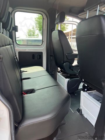 Furgon cu prelată laterală MERCEDES-BENZ Sprinter 316 DOKA LANG PRITSCHE PLANE 6-SITZ AHK