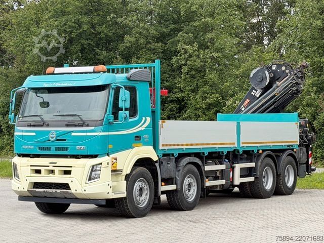 Γερανός τοποθετημένος σε φορτηγό VOLVO FMX 410 *HIAB 322 EP-5 HIPRO/FUNK *8x4