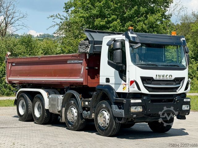 Tippbil IVECO STRALIS X WAY 480* KIPPER * 8x4 * TOPZUSTAND