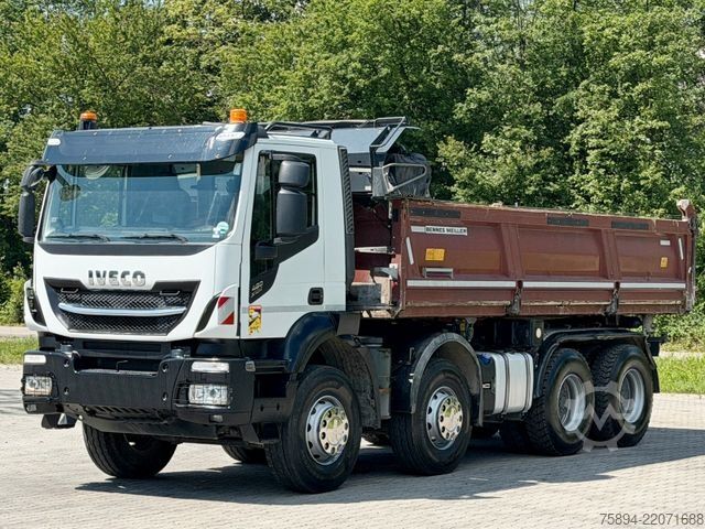 Tippbil IVECO STRALIS X WAY 480* KIPPER * 8x4 * TOPZUSTAND
