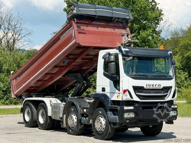 Tippbil IVECO STRALIS X WAY 480* KIPPER * 8x4 * TOPZUSTAND